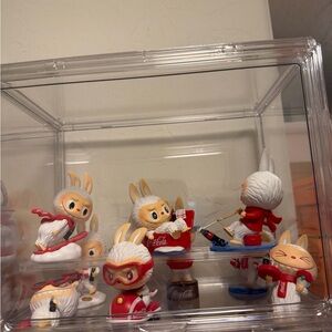 Set of 6 Coca-Cola The Monsters Red and White Display Box